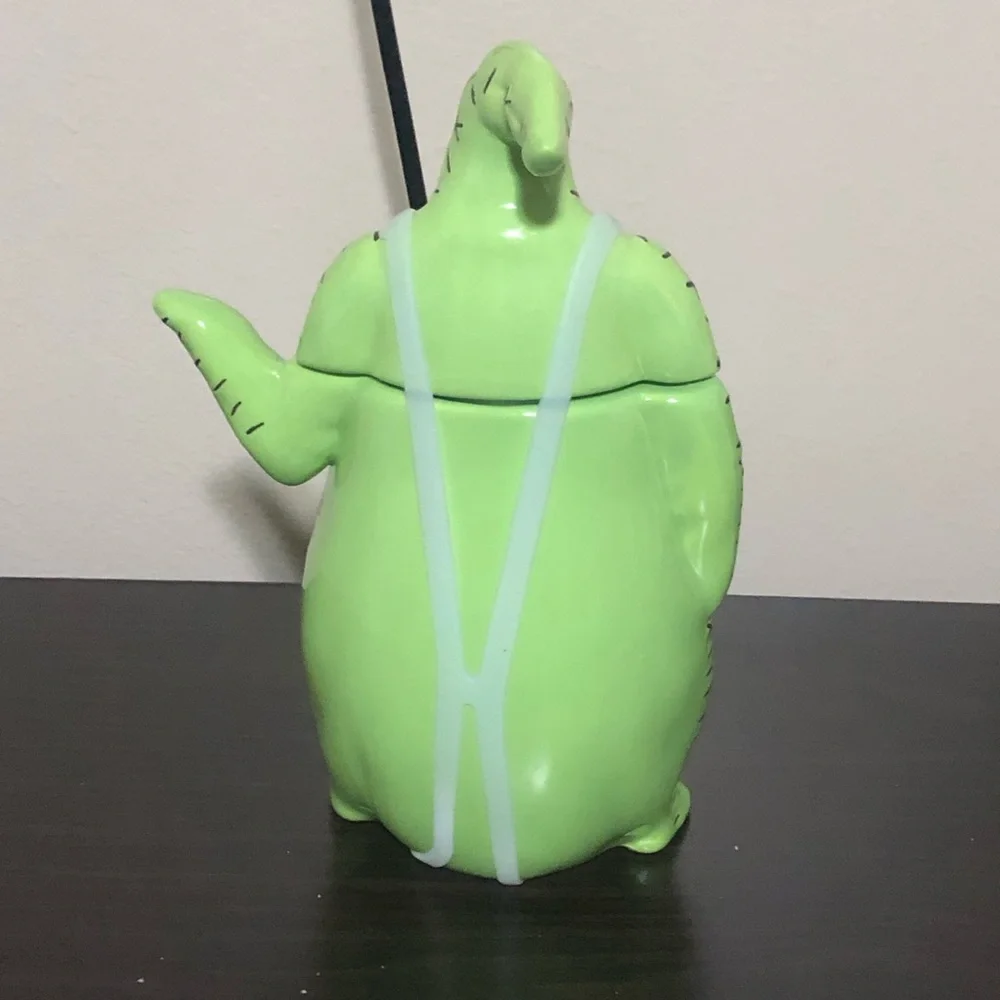 The Nightmare Before Christmas Oogie Boogie Canister, NWT , Neon Green